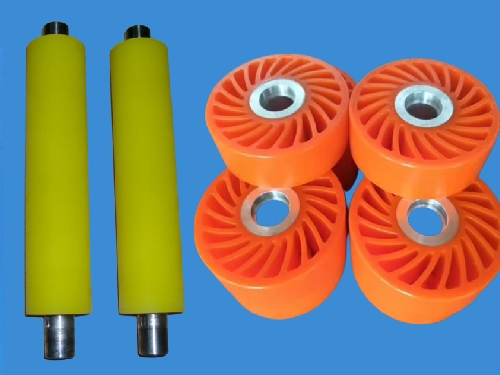 東莞石龍包膠廠,石龍紙箱機械膠輥翻包膠,石龍耐高溫膠硅訂做