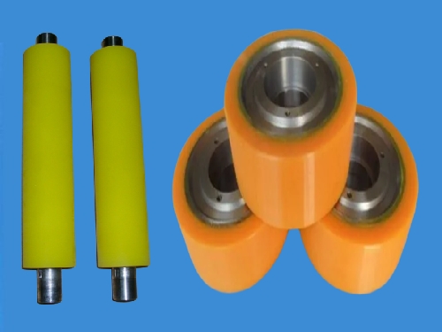 惠城陳江印刷膠輥廠家包膠舊輥翻新全新訂制_惠州河南岸印刷膠印機(jī)輥聚氨酯壓紙輪